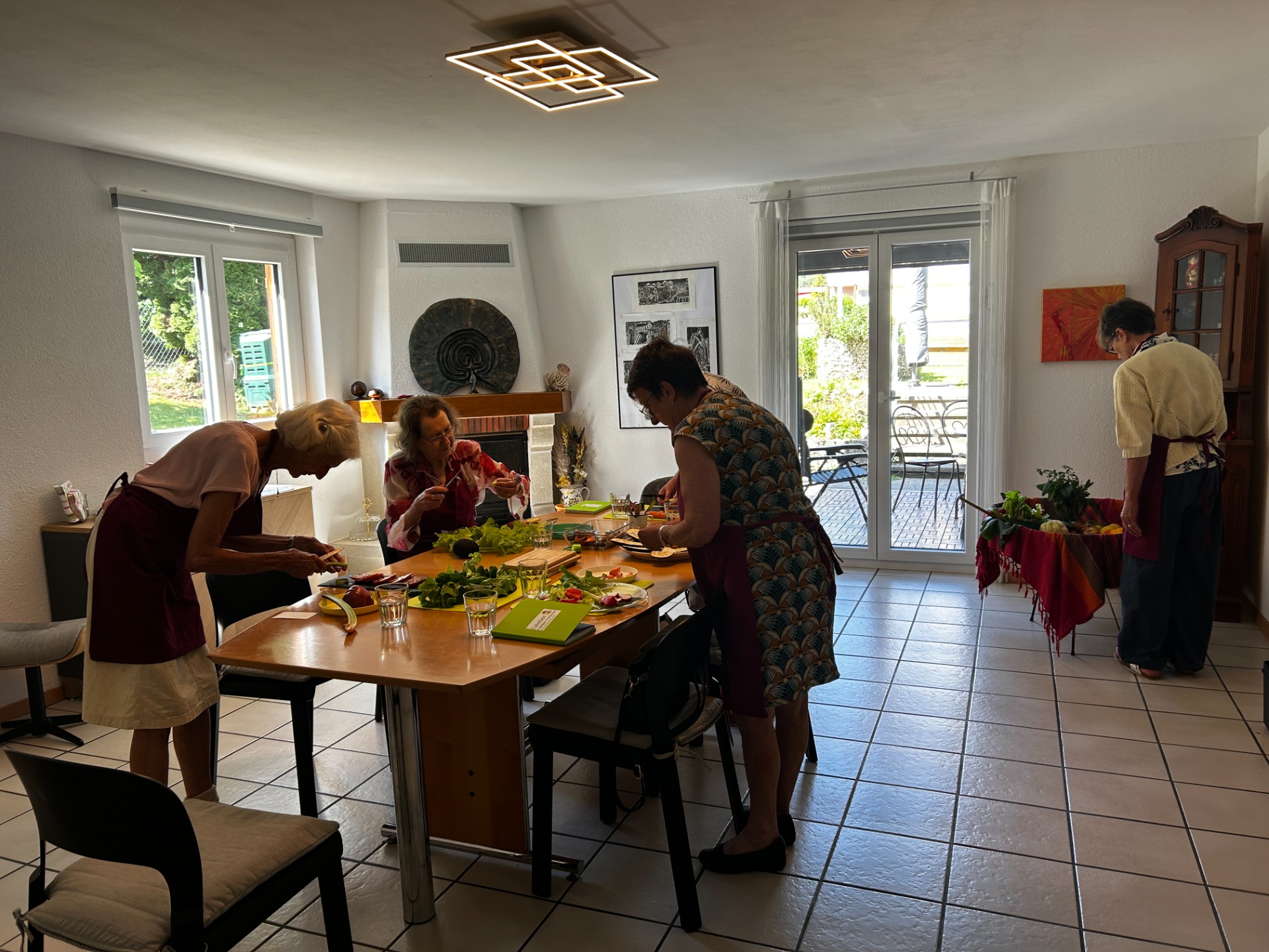 Freude am Gestalten: Zu Cuisine Therapie© Ateliers oder Workshops braucht es keine Vorkenntnisse 